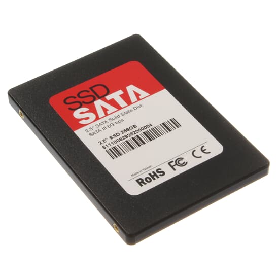 White Label SATA-SSD 256GB SATA 6G 2,5" NEU