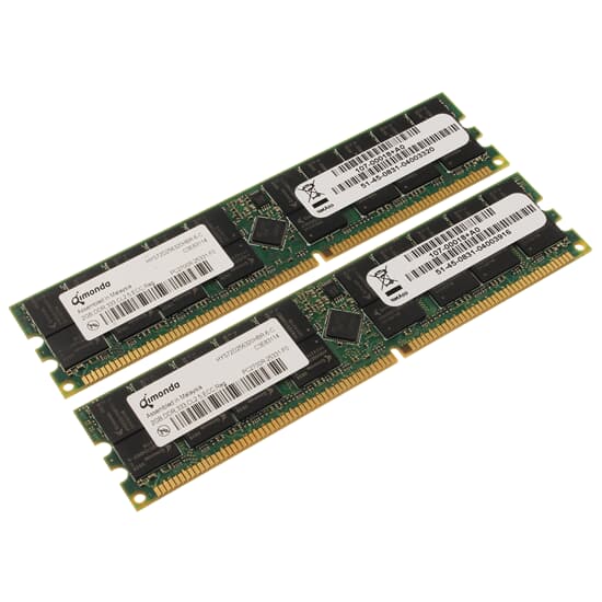 NetApp DDR-RAM 4GB Kit 2x 2GB PC2700R ECC - 107-00018