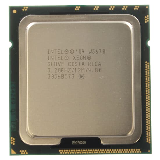 Intel CPU Sockel 1366 6-Core Xeon W3670 3,2GHz 12M 4,8GT/s - SLBVE