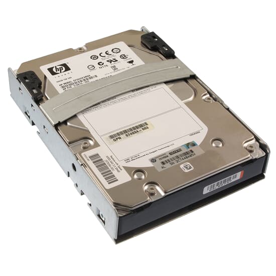 HP SAS-Festplatte 600GB 15k SAS 6G DP LFF - 575056-001