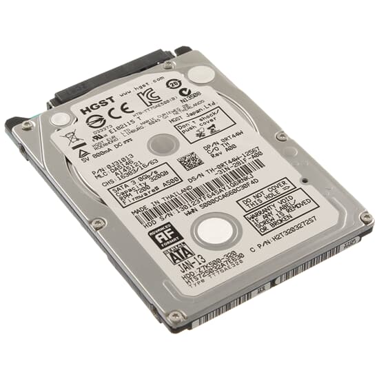 Dell SATA-Festplatte 320GB 7,2k SATA2 2,5" - RT44W