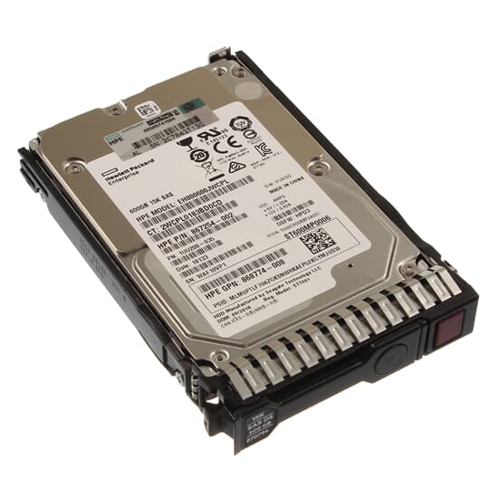 HPE SAS-Festplatte 600GB 15k SAS 12G SFF DS 870794-001 870757-B21 NEU
