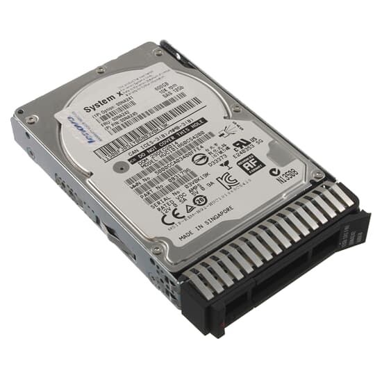 Lenovo SAS Festplatte 600GB 10k SAS 12G SFF - 00NA242 00NA241
