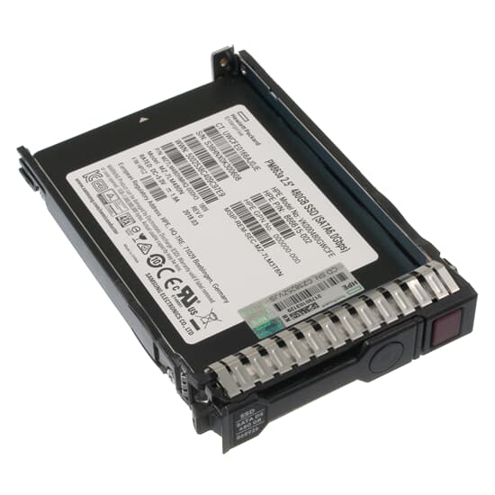 HPE SATA-SSD 480GB SATA 6G SFF DS RI 868926-001 868818R-B21 RENEW