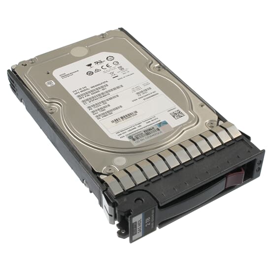 HP SAS-Festplatte 2TB 7,2k SAS 12G LFF - 826549-001 826072R-B21 RENEW