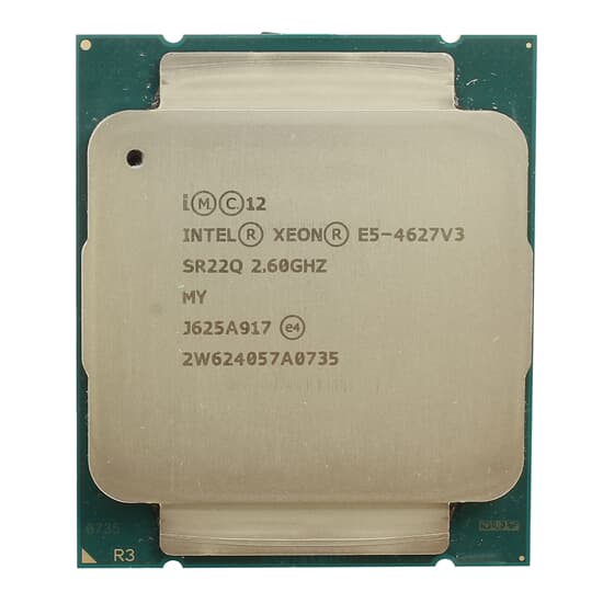 Intel CPU Sockel 2011-3 10-Core Xeon E5-4627 v3 2,6GHz 25MB 8 GT/s - SR22Q