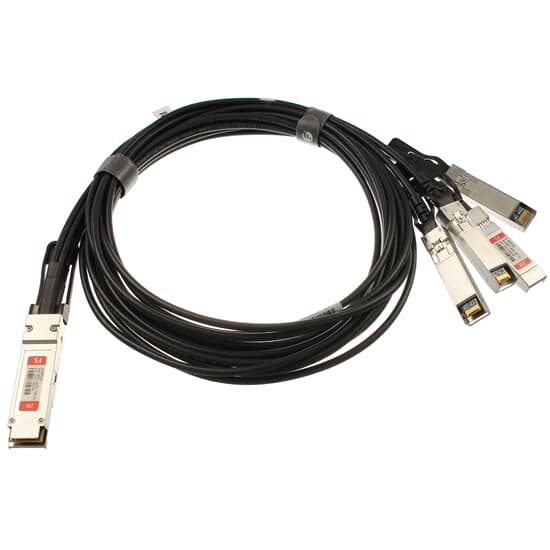 Fiberstore QSFP+ DAC Kabel QSFP+ 40G - 4x SFP+ 10G 2m - 74650