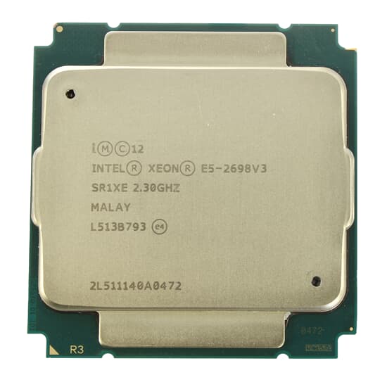Intel CPU Sockel 2011-3 16-Core Xeon E5-2698 v3 2,3GHz 40M 9.6 GT/s - SR1XE