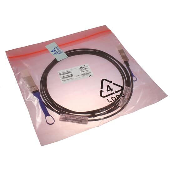 Mellanox Passive Copper Hybrid Cable 10GbE QSFP to SFP+ 3m - MC2309130-003 NEU