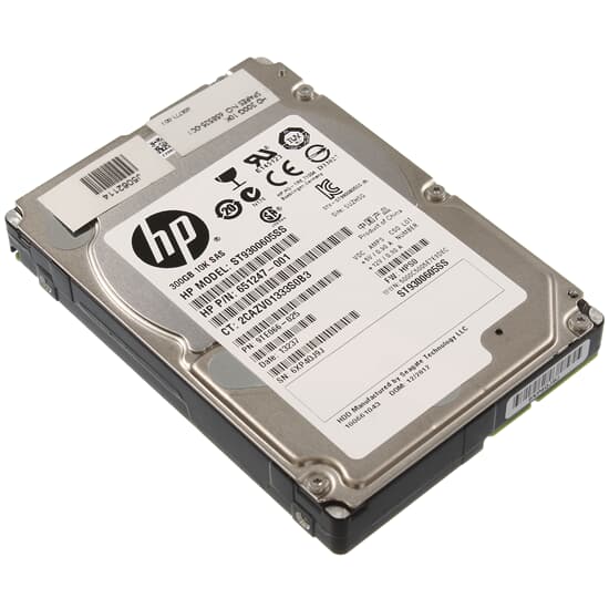 HP SAS Festplatte 300GB 10k 6G 2,5" 658535-001 651247-001 A2Z20AA ST9300605SS