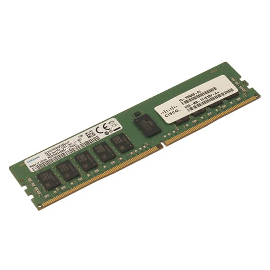 Cisco DDR4 RAM 16GB PC4-2400T ECC RDIMM 1R - UCS-MR-1X161RV-A= M393A2K40BB1-CRC