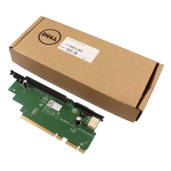 Dell Riser-Board PCI-E x16 Gen3 left CPU 1 PE R730 - 800JH 330-BBDR NEU
