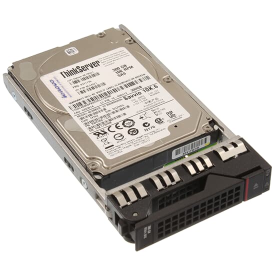 Lenovo SAS hard drive 300GB 10k SAS 6G SFF - 03T7736