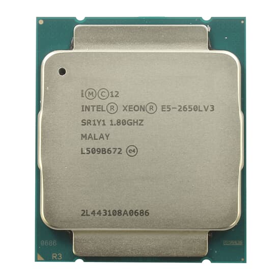 Intel CPU Sockel 2011-3 12-Core Xeon E5-2650L v3 1,8GHz 30MB 9.6 GT/s - SR1Y1