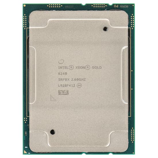 Intel Xeon Gold 6240 18-Core 2,6GHz 24,75MB 150W FCLGA3647 - SRF8X