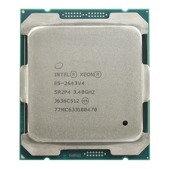 Intel CPU Sockel 2011-3 6-Core Xeon E5-2643 v4 3,4GHz 20M 9,6GT/s - SR2P4