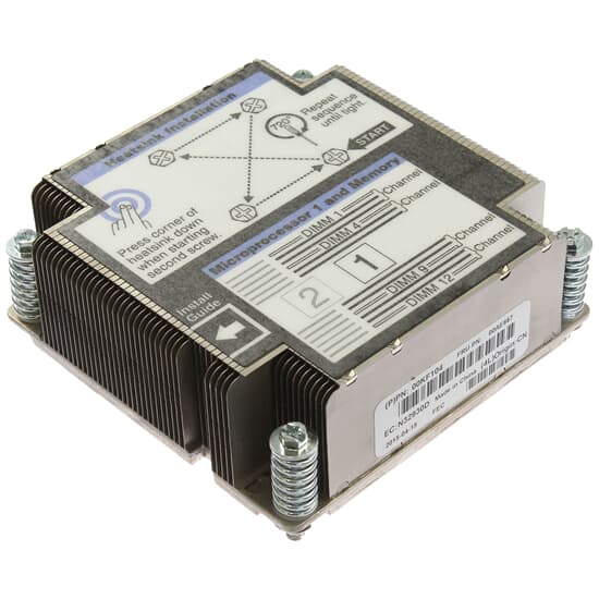 IBM Heatsink CPU 1 Max 135W Flex System x240 M5 - 00AE667