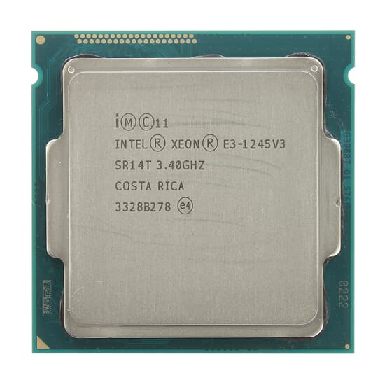 Intel CPU Sockel 1150 4-Core Xeon E3-1245 v3 3,4 GHz 8M 5GT/s - SR14T