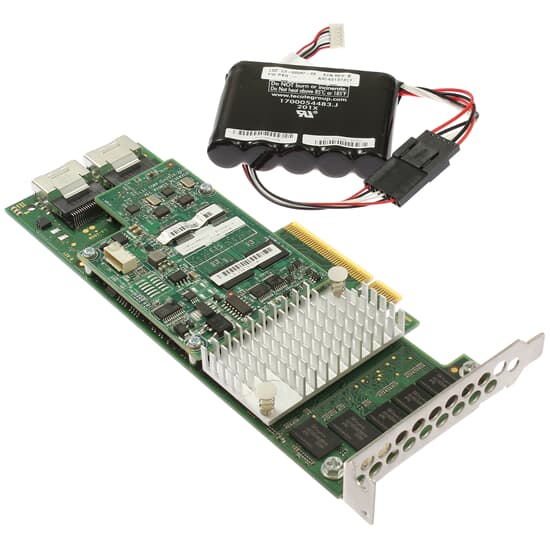 Fujitsu RAID Controller D3116 8-CH 1GB SAS 6G PCIe x8 LP BBU - S26361-D3116-C200