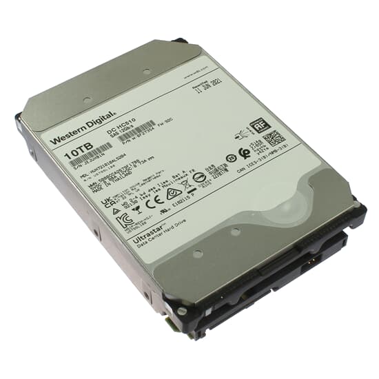WD SAS-Festplatte DC HC510 10TB 7,2k SAS 12G 3,5" - 0F27354 HUH721010AL5204 REF