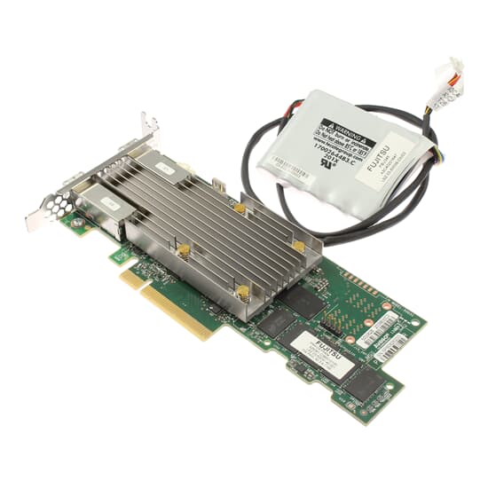 Fujitsu RAID-Controller PRAID EP540e 2-CH PCIe 3.0 x8 inkl FBU S26361-D3850-G100