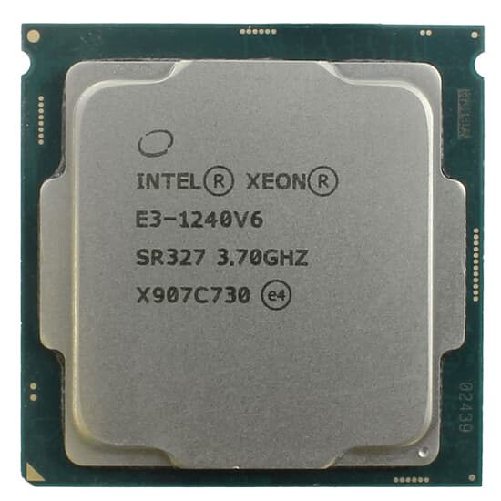 Intel CPU Sockel 1151 4-Core Xeon E3-1240 v6 3,7GHz 8M 8 GT/s - SR327
