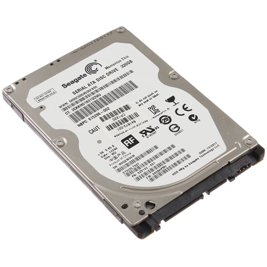 HP SATA Festplatte 320GB 7,2k SATA2 2,5" - 641672-001