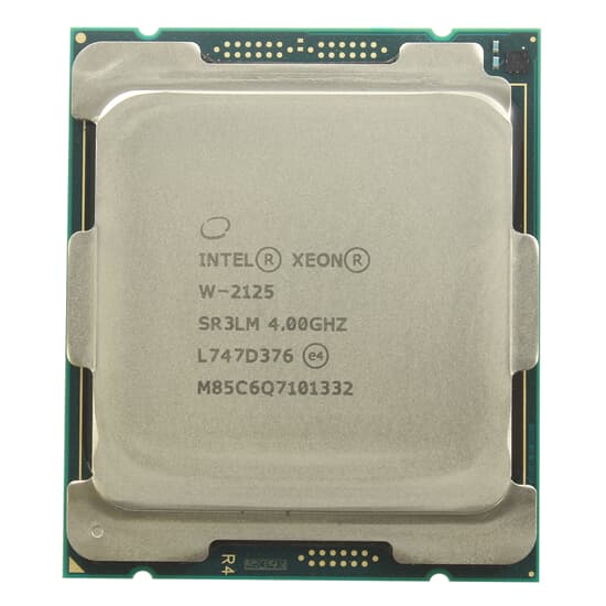 Intel CPU Sockel 2066 4-Core Xeon W-2125 4GHz 8,25MB - SR3LM