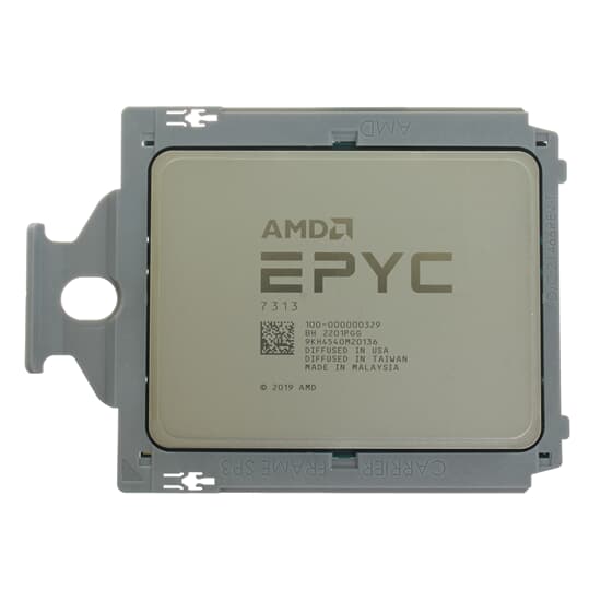 AMD CPU Sockel SP3 16-Core EPYC 7313 3GHz 128MB L3 -100-000000329