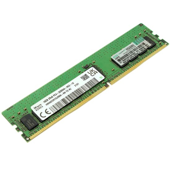 HPE DDR4-RAM 16GB PC4-3200AA ECC RDIMM 2R P06188-001 HMA82GR7DJR8N-XN
