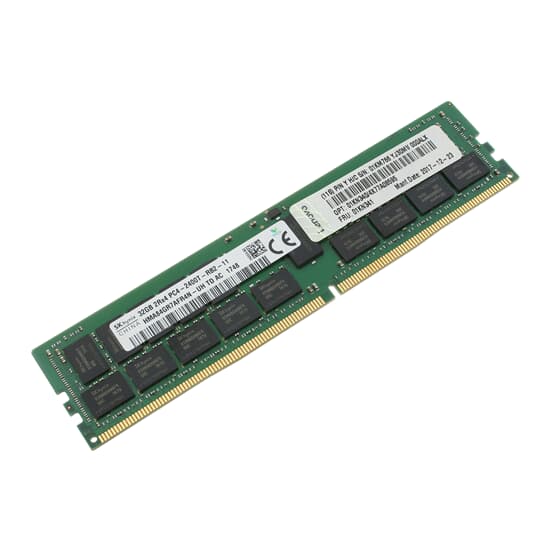 Lenovo DDR4-RAM 32GB PC4-2400T ECC RDIMM 2R - 01KN341 HMA84GR7AFR4N-UH