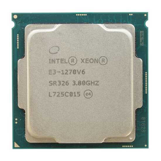Intel CPU Sockel 1151 4-Core Xeon E3-1270 v6 3,8GHz 8M 8 GT/s - SR326