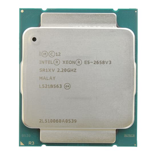 Intel CPU Sockel 2011-3 12-Core Xeon E5-2658 v3 2,2GHz 30M 9,6 GT/s - SR1XV