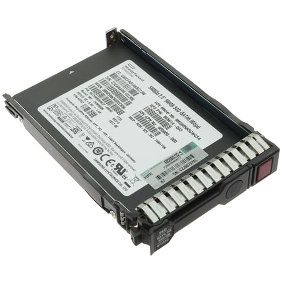 HPE SATA SSD 960GB SATA 6G SFF DS MU 872520-001 872348-B21 MK000960GWCFA