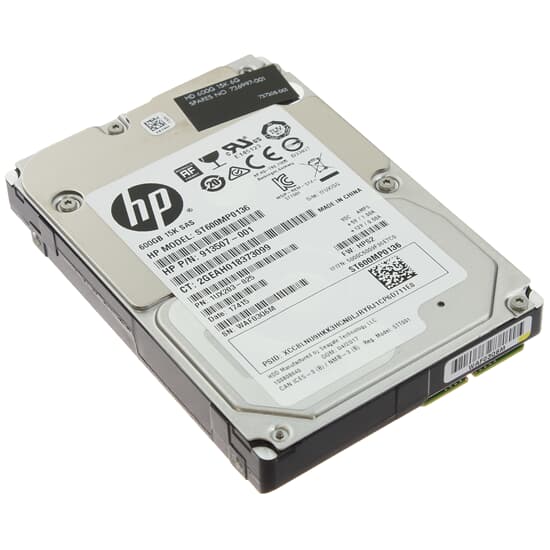 HP SAS Festplatte 600GB 15k 6G 2,5" 736997-001 913507-001 L5B75AA ST600MP0136
