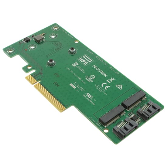 HPE Dual M.2 SATA PCI-e 8x Riser Card without Bracket 759505-001