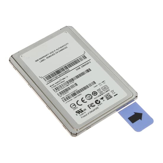 IBM SATA-SSD P400e 512GB mSATA 6G 1,8" - 99Y0720 MTFDDAA512MAR-1K1AB