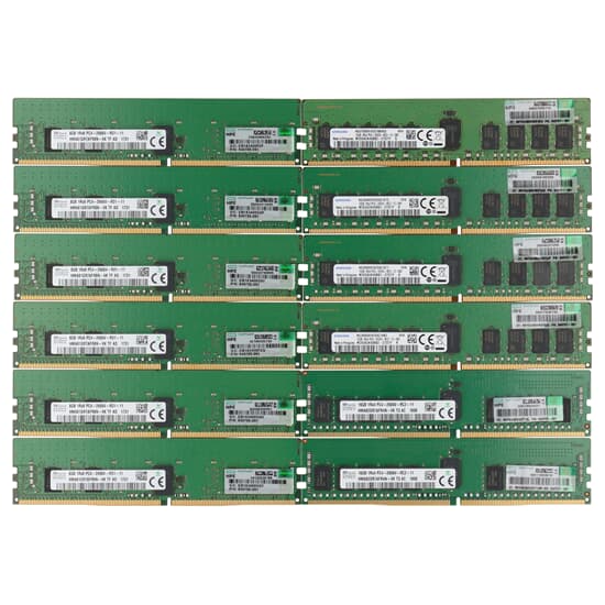 HPE SimplyVity 144G 12 DIMM FIO Kit 6x 8GB 6x 16GB RDIMM 1R - Q8D82A