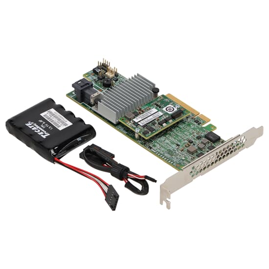 LSI RAID-Ctrl MR SAS 9361-4i 4-CH SAS 12G PCI-E incl. Batt. 03-25420-12A