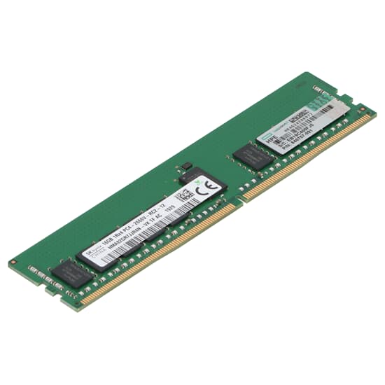HPE DDR4 RAM 16GB PC4-2666V ECC RDIMM 1R 840757-091 HMA82GR7JJR4N-VK 815098-B21