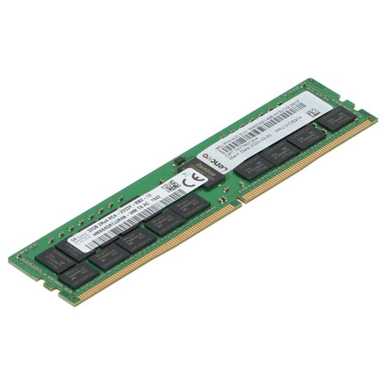 Lenovo DDR4-RAM 32GB PC4-2666V ECC RDIMM 2R 01DE974 7X77A01304 HMA84GR7JJR4N-WM