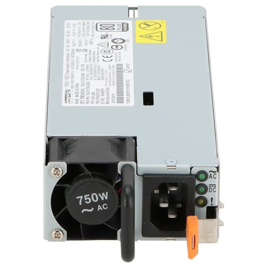 Lenovo Server-Netzteil System x3650 M5 Platinum 750W - 00YL557