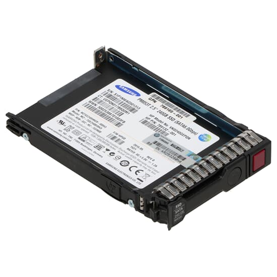 HPE SATA SSD 240GB SATA 6G RI SFF - 789351-001 789135-B21 VK0240GEPQN