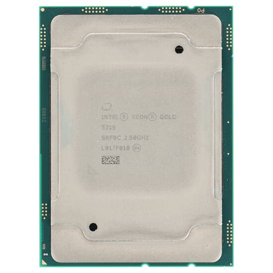 Intel Xeon Gold 5215 2,5GHz 10-Core 13,75MB 85W FCLGA3647 - SRFBC