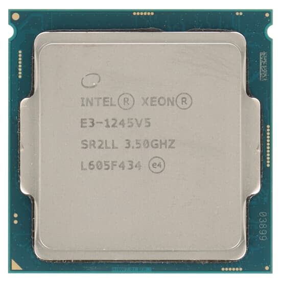 Intel Xeon E3-1245 v5 4-Core 3,5 GHz 8M 8GT/s 80W FCLGA1151 - SR2LL