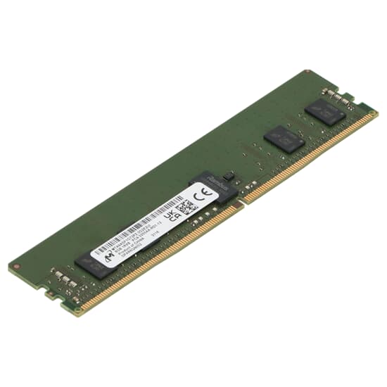 Micron DDR4 RAM 8GB PC4-3200AA ECC RDIMM 1R - MTA9ASF1G72PZ-3G2
