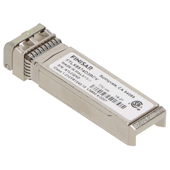 Finisar Transceiver Module 10GBASE-SR 10GbE SFP+ - FTLX8574D3BCV