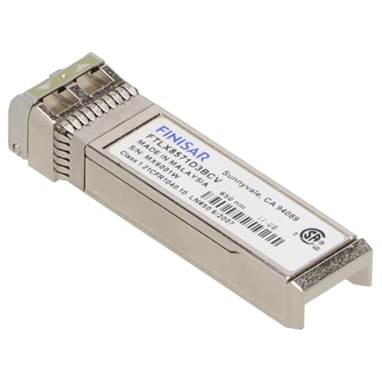 Finisar Transceiver Module 10GBASE-SR 10GbE SFP+ - FTLX8571D3BCV