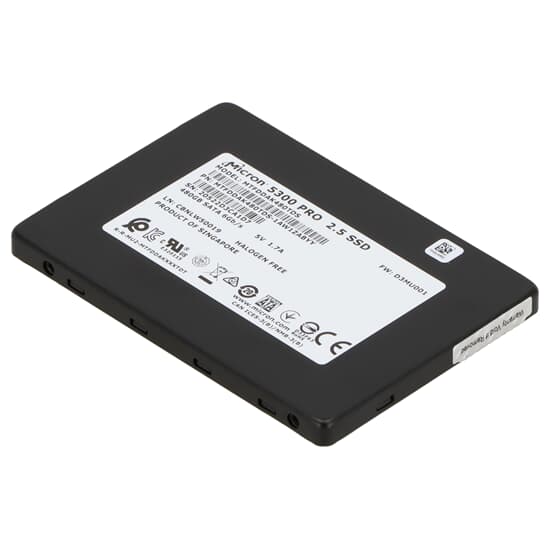 Micron 5300 Pro SATA SSD 480GB SATA 6G 2,5" SFF - MTFDDAK480TDS