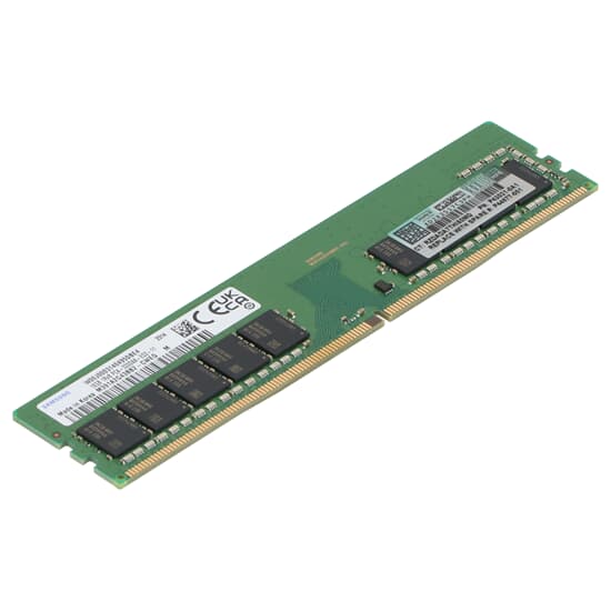 HPE DDR4-RAM 16GB PC4-3200AA ECC UDIMM 1R P44877-001 M391A2G43BB2-CWE
